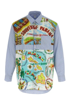 Patterned Inserts Shirt