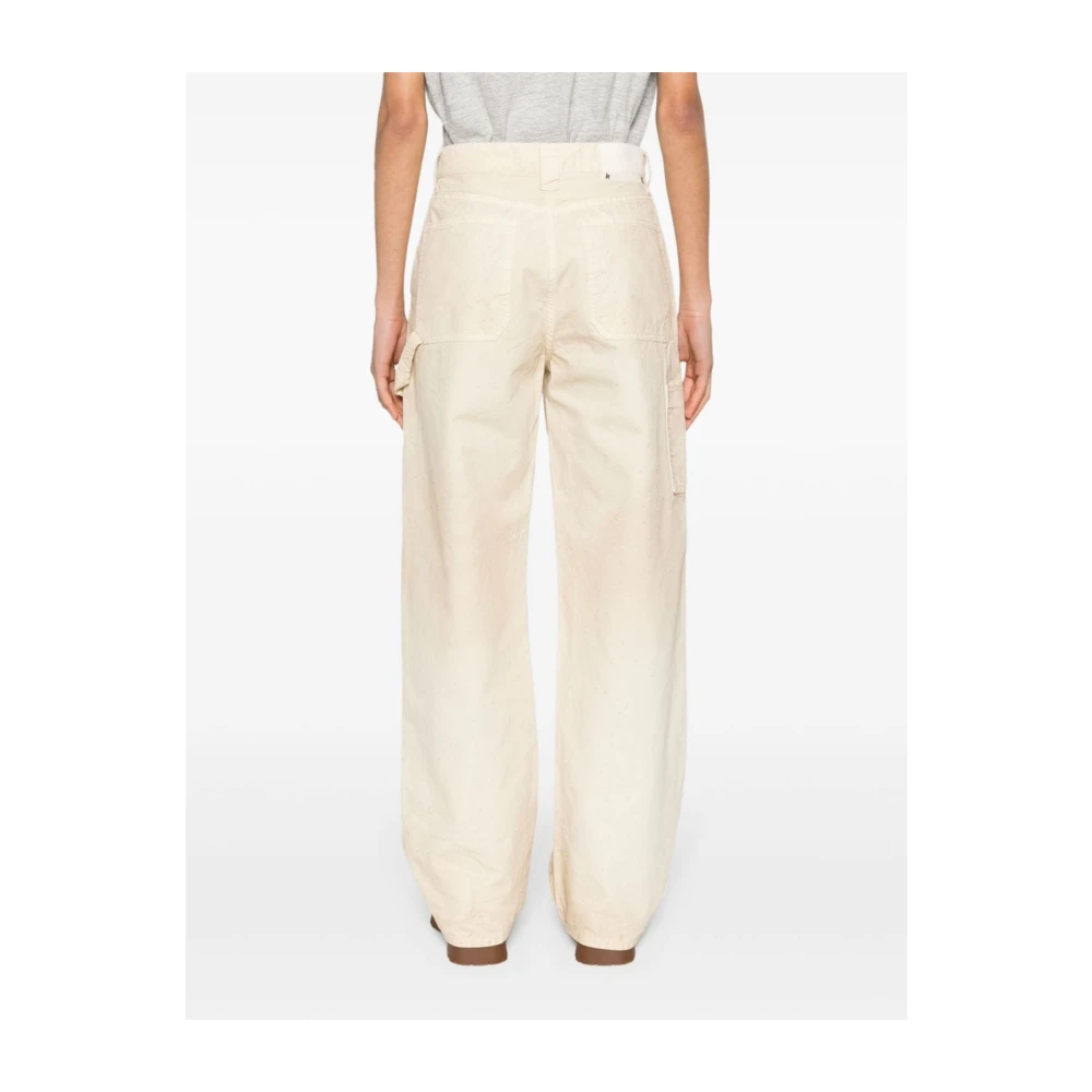 Golden Goose Trousers Beige Dames