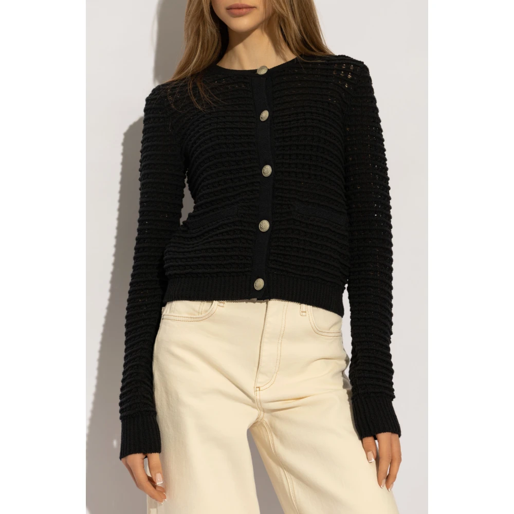 Rag & Bone Marlee Cardigan Black Dames