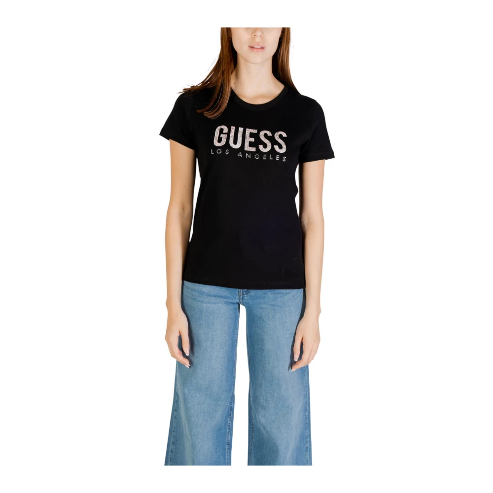Guess - Tops > T-Shirts - Black - Guess - Modalova