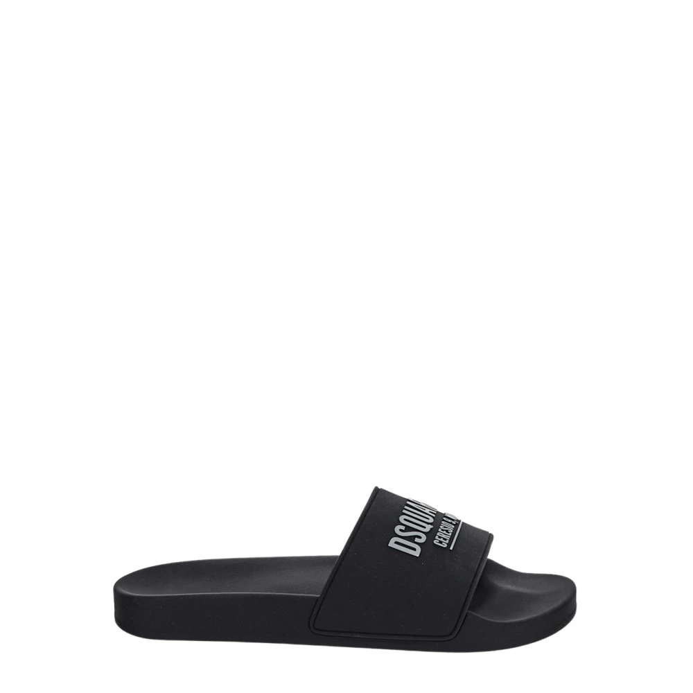 Dsquared2 Men's Black Ceresio 9 Slides