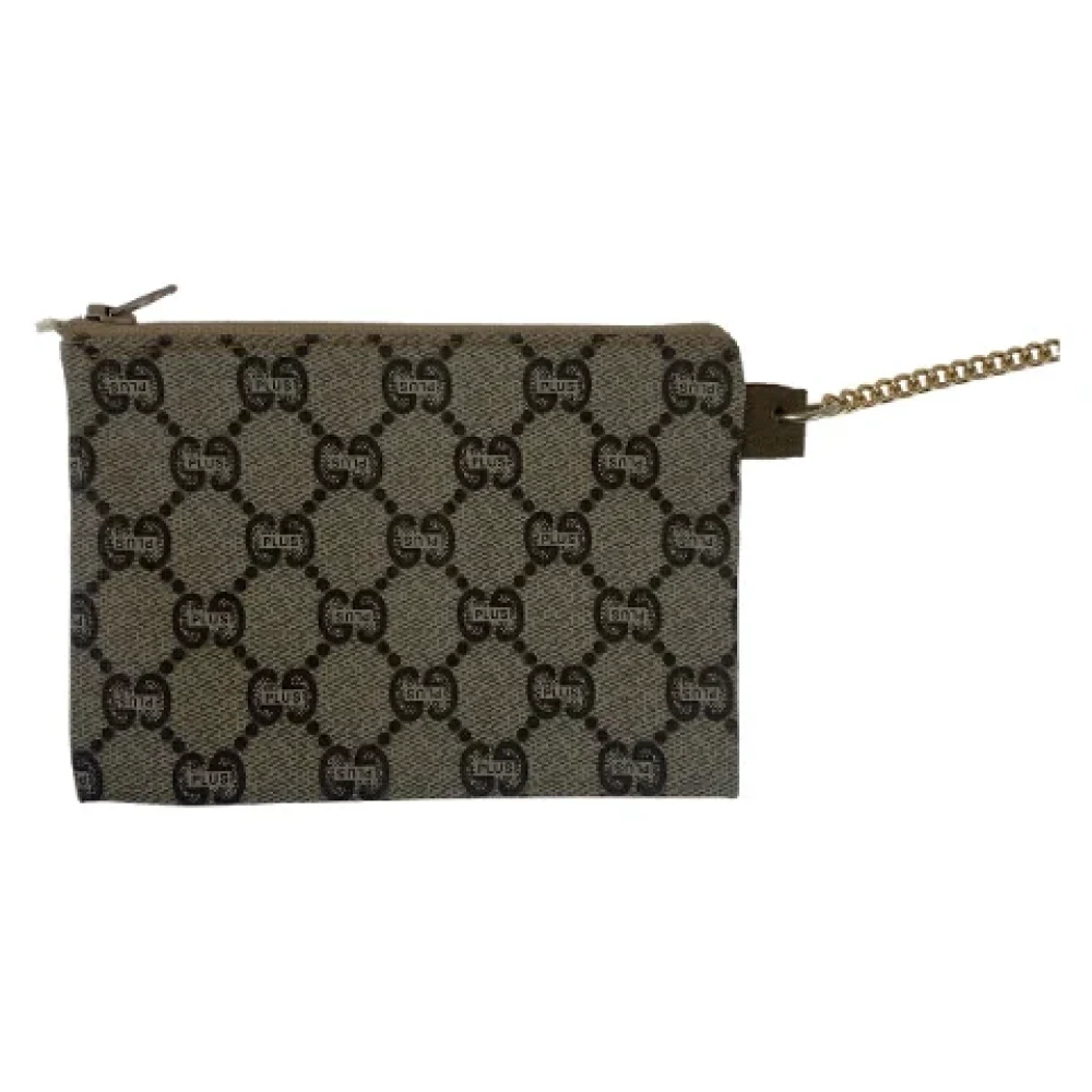 Gucci Vintage Pre-owned Canvas totes Beige Heren
