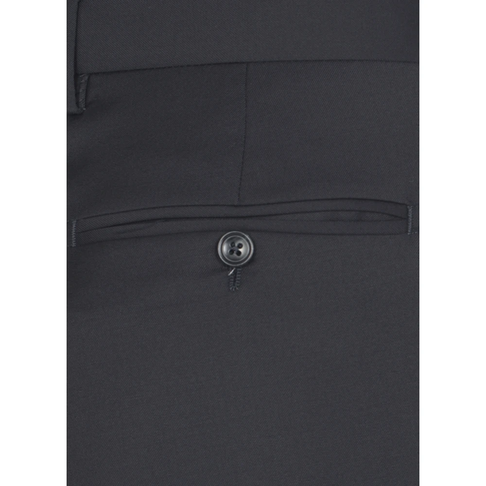 Tagliatore Blauw pak Black Heren