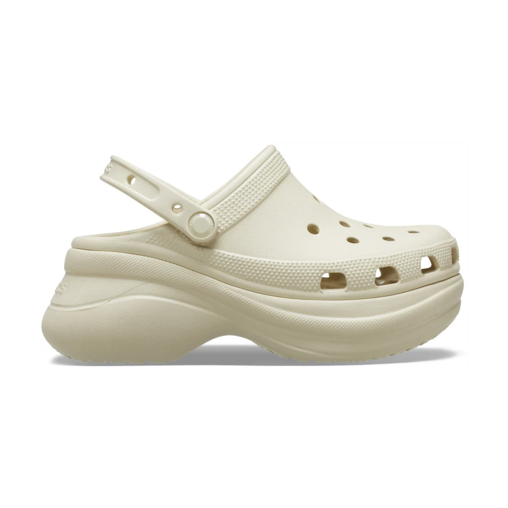 Crocs White Clogs, Female, 5 Uk, Platform Clog
