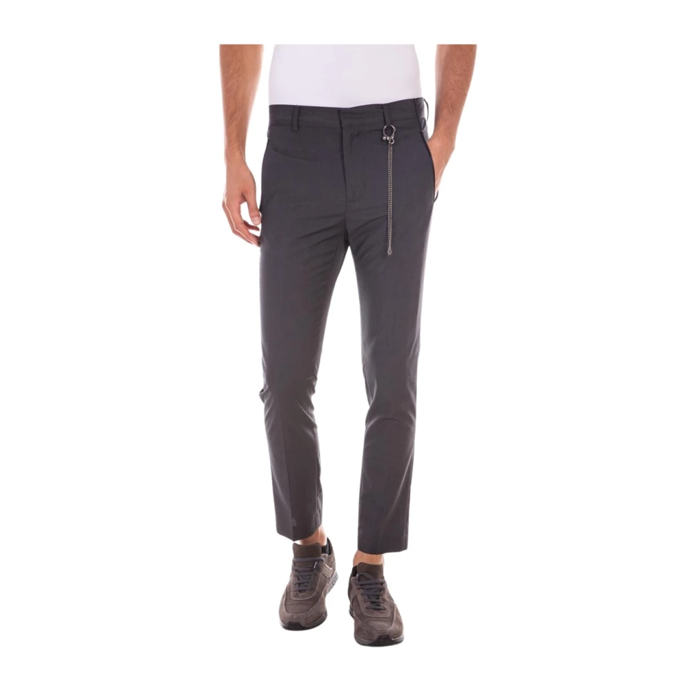 Trousers > Slim-fit Trousers - - Daniele Alessandrini - Modalova
