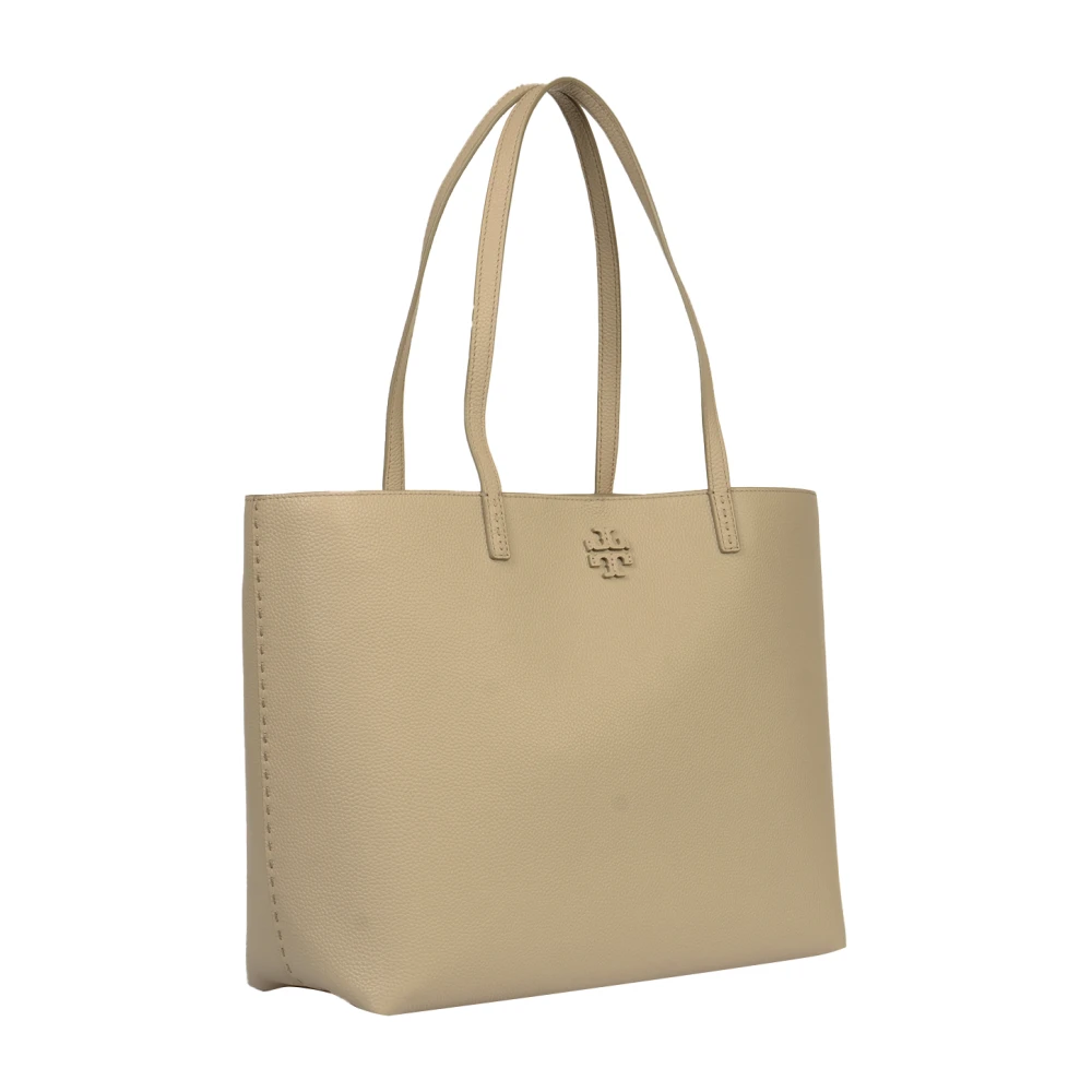 TORY BURCH McGraw Tote Tassen Collectie Beige Dames
