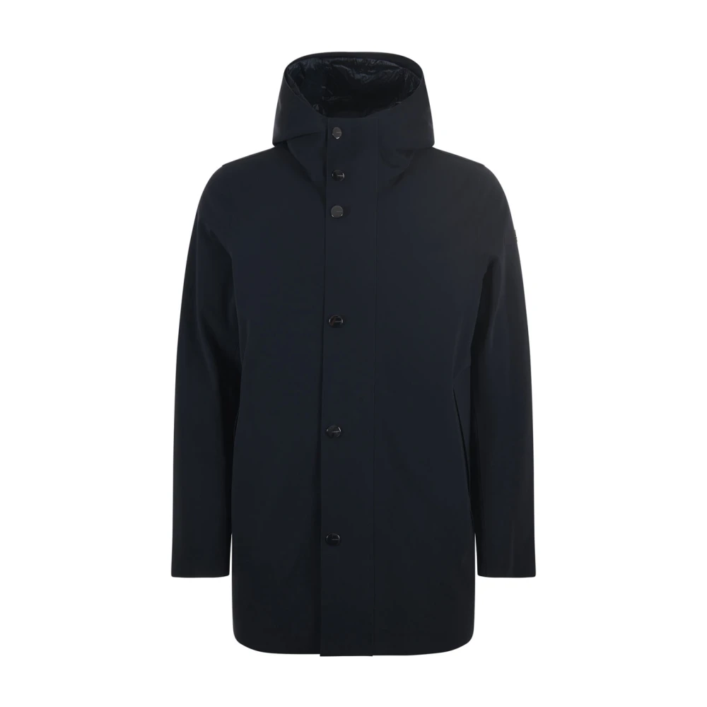 RRD Blauwe Parka Jas met Capuchon Blue Heren