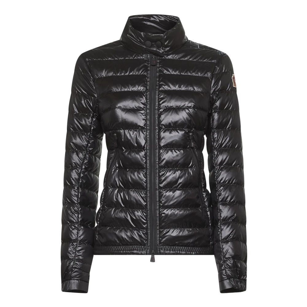 Moncler Women's Black Down Jackets,, Quilted Down Coat Medium