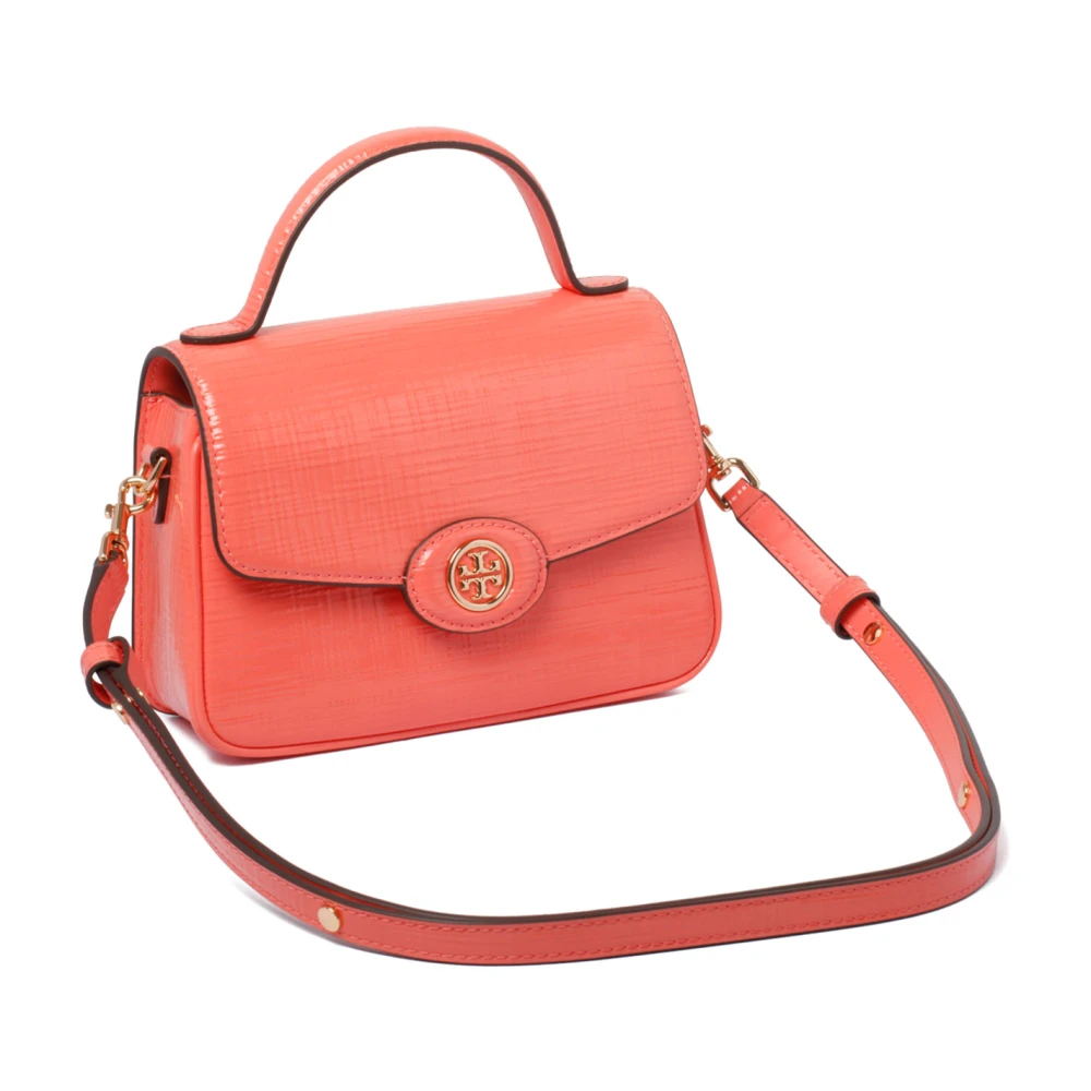 TORY BURCH Coral Crush Robinson Top-Handle Tas Pink Dames