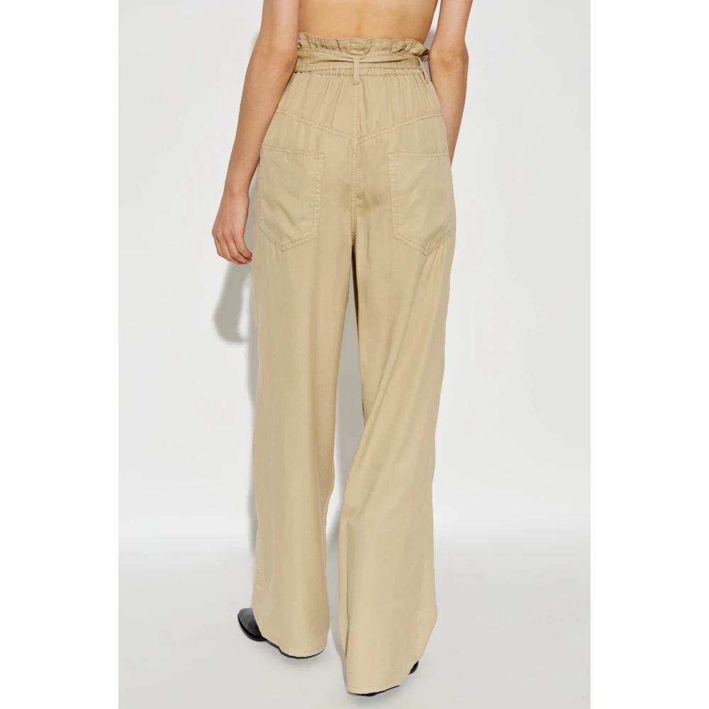 Isabel Marant Étoile Priana Broek van Marant Etoile Beige Dames