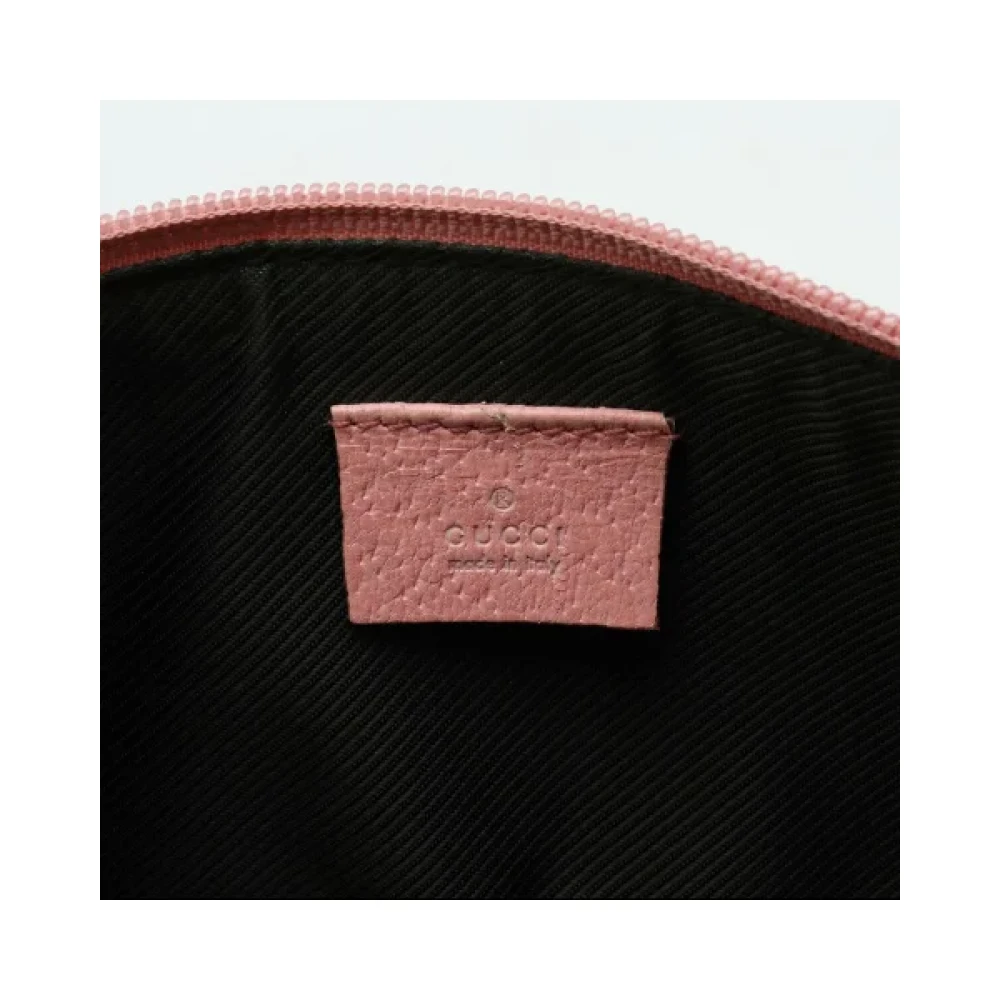 Gucci Vintage Pre-owned Canvas handbags Pink Dames