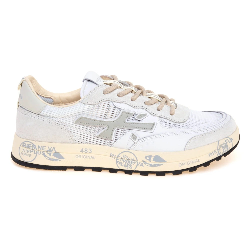 Premiata White Sneakers, Male, 11 Uk, Nous Sneaker