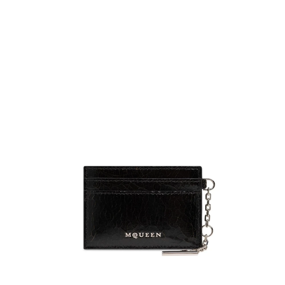 Alexander mcqueen Zwarte tassen voor stijlvolle modeliefhebbers Black Heren