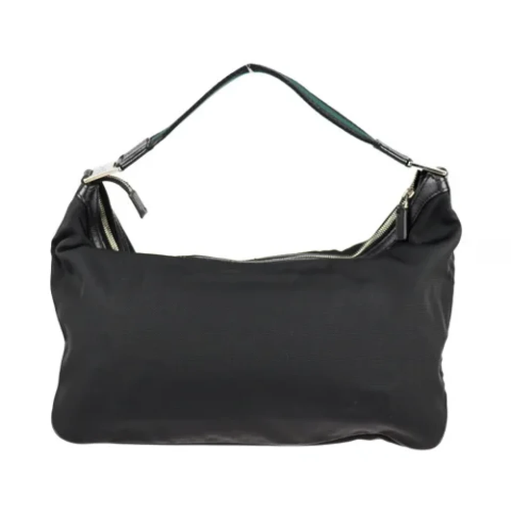 Gucci Vintage Pre-owned Fabric gucci-bags Black Dames