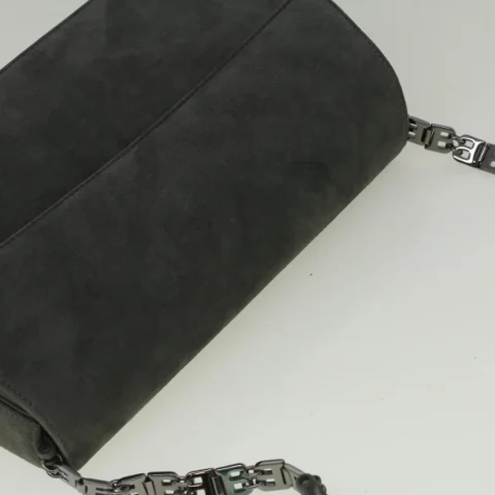 Bally Pre-owned Suede shoulder-bags Green Dames