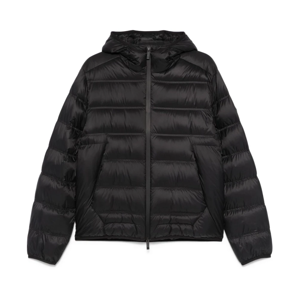 Moncler Zwarte Gardy Jas met Ritssluiting Black Heren
