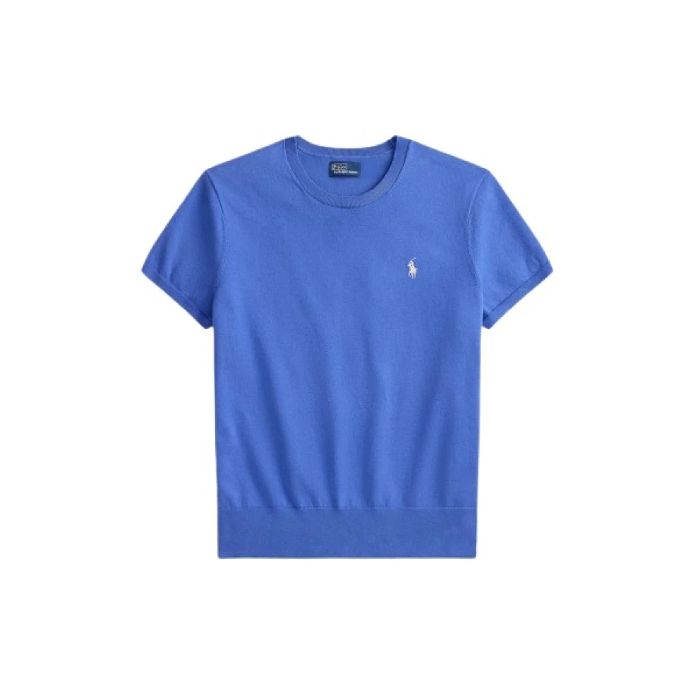 Polo Ralph Lauren Donna Blu Top, Xl, New,