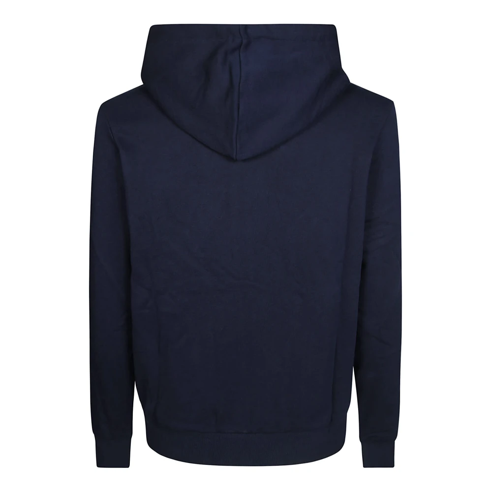 Sun68 Stijlvolle Zip Hoodie Blue Heren