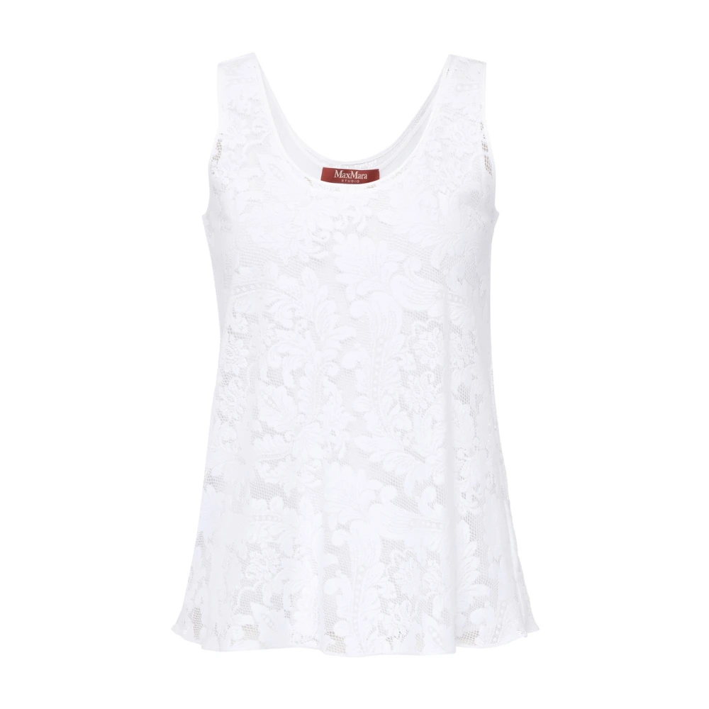Tops > Sleeveless Tops - - Max Mara Studio - Modalova