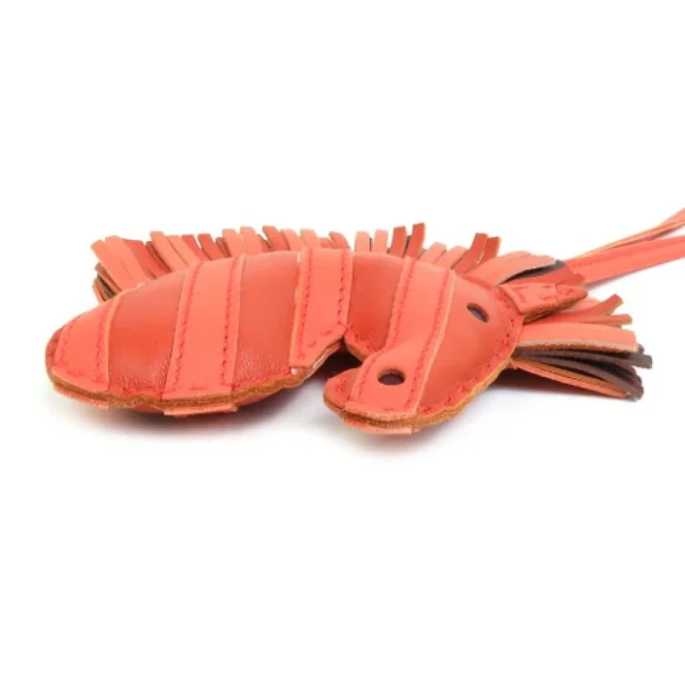 Hermès Vintage Pre-owned Fabric key-holders Orange Dames