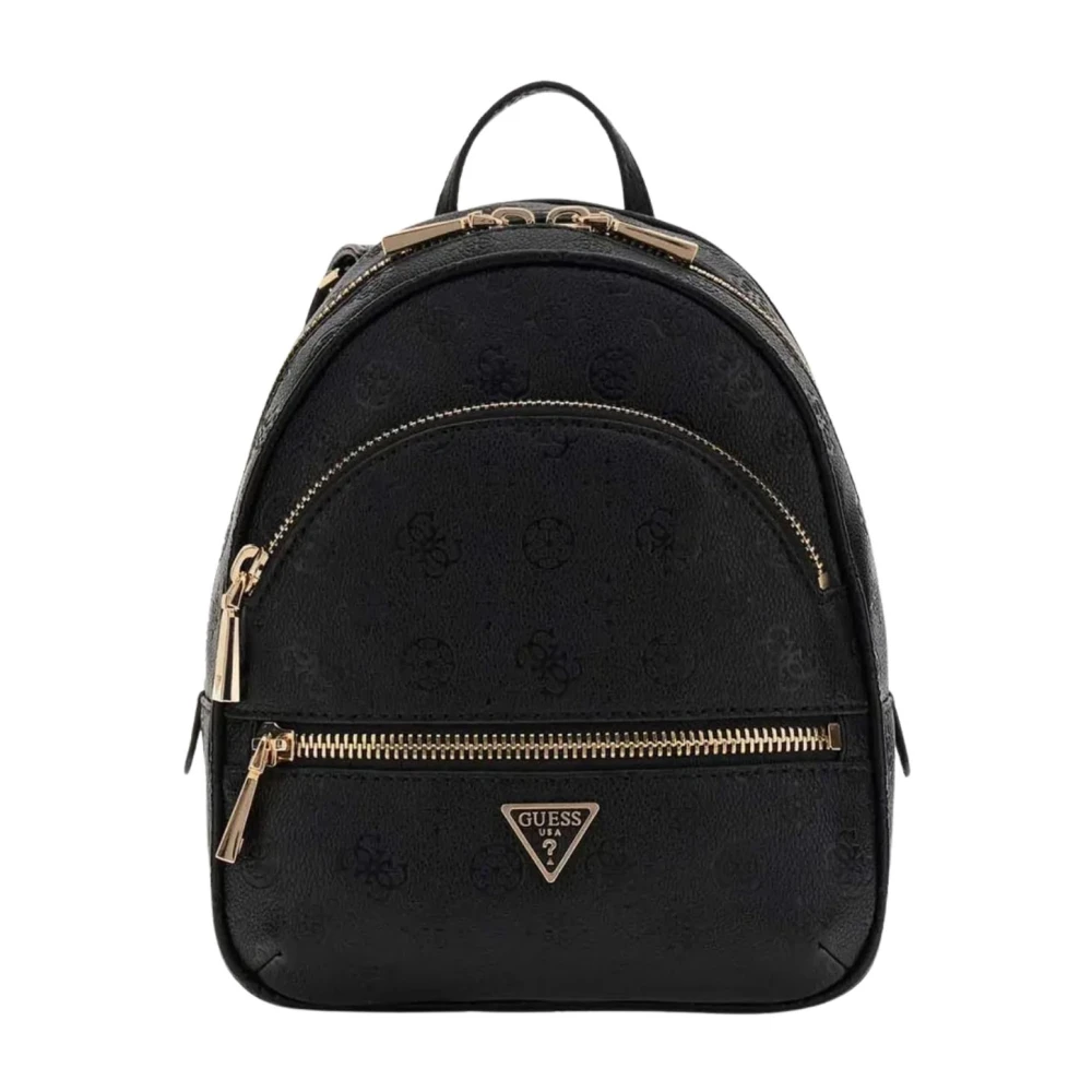 Guess Donna Nero Manhattan Ii Backpack - Immagine 7