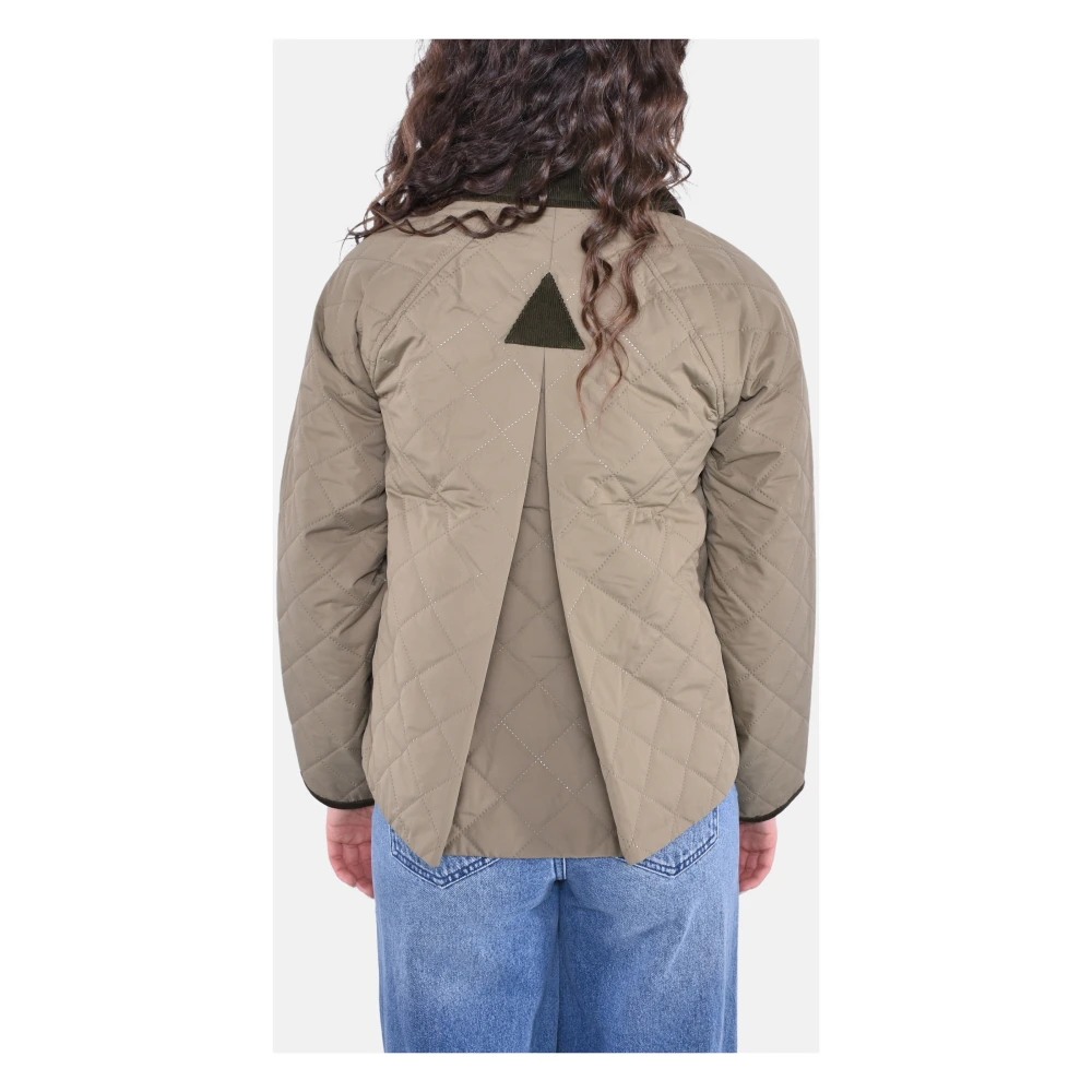 Barbour Gewatteerde Anise Jas Green Dames