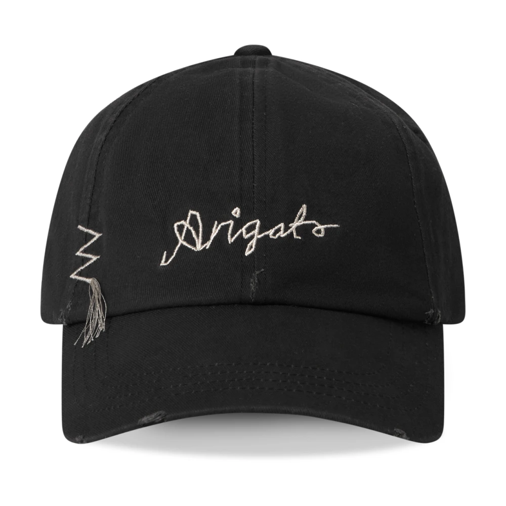 Axel Arigato Seam Distressed Cap Black Unisex
