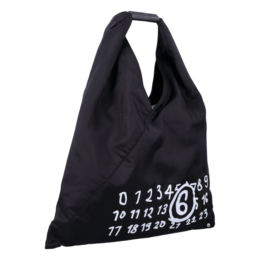 MM6 Maison Margiela Klassieke Japanse Handtas Zwart Black Dames