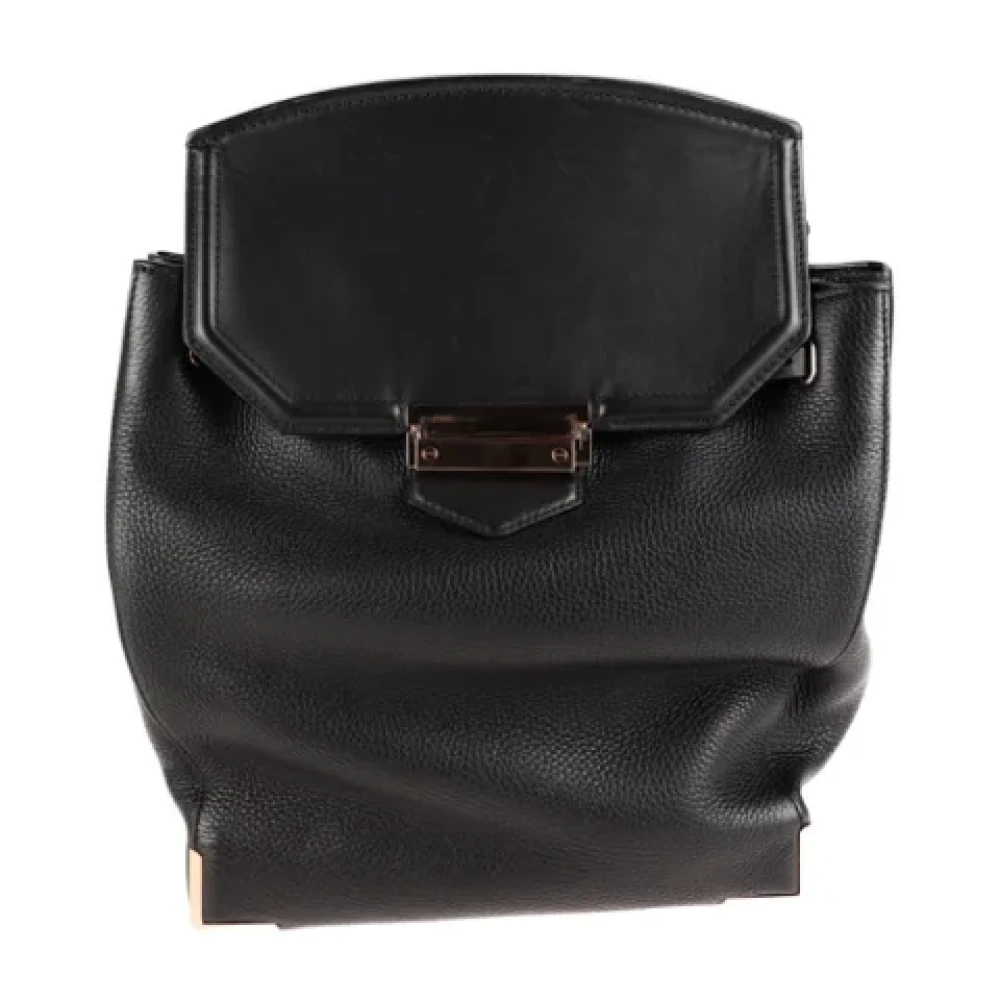 Alexander Wang Pre-owned Leather backpacks Black Dames