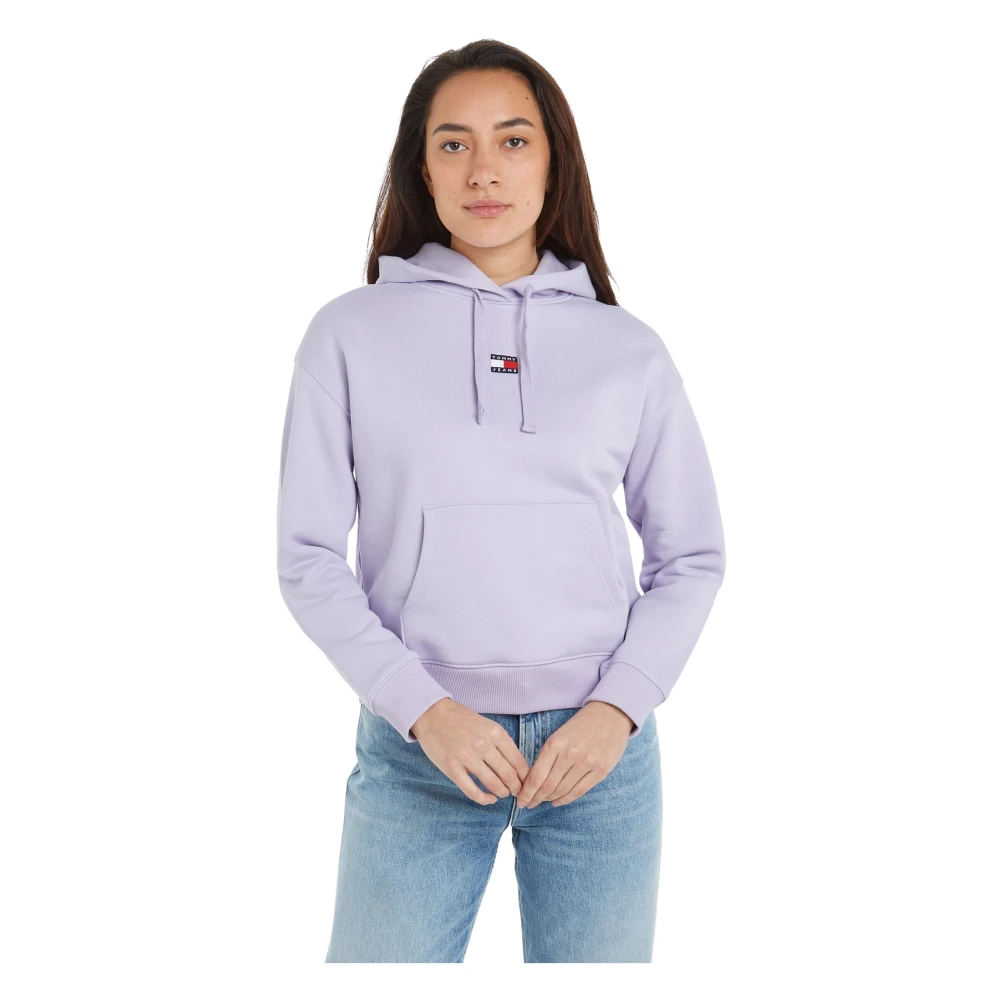 Tommy Jeans Lavendel Sweater Purple Dames