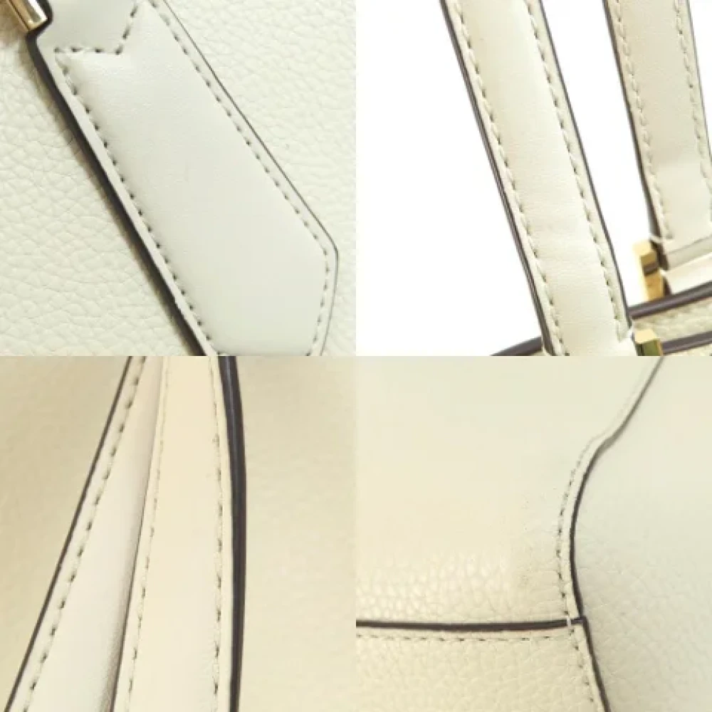 Michael Kors Pre-owned Leather shoulder-bags White Dames