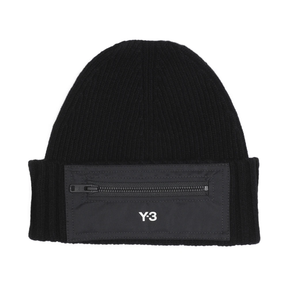 Y-3 Zwarte hoeden en petten voor mannen Black Heren