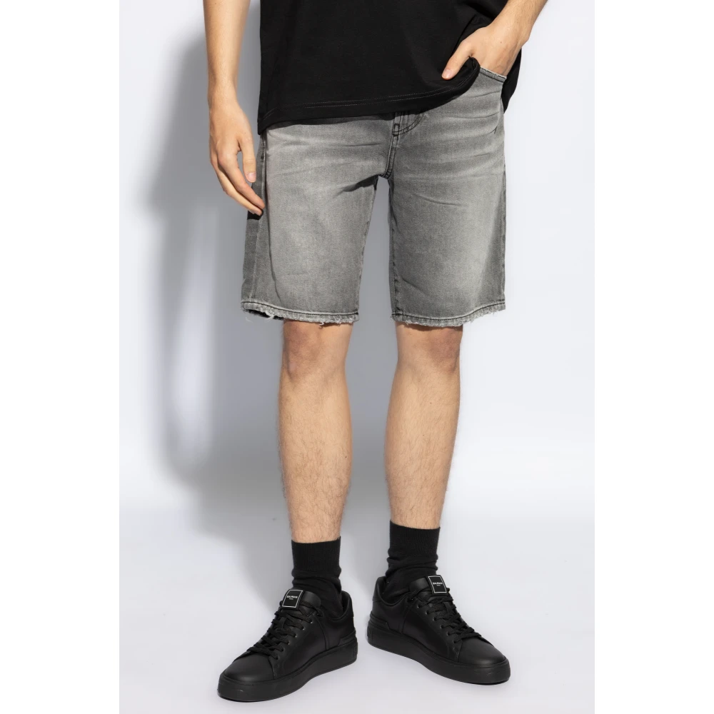Diesel Denim shorts `D-Fin` Gray Heren