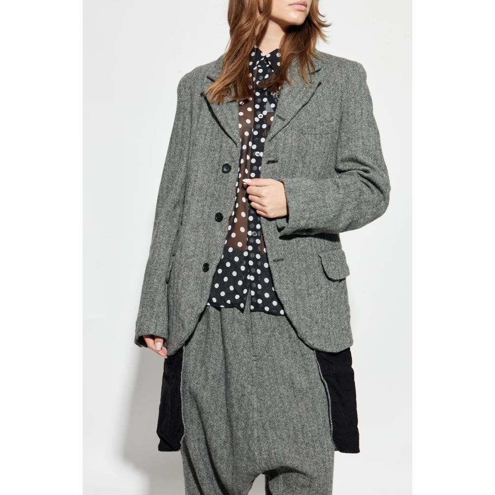 Comme des Garçons Wollen Blazer Gray Unisex