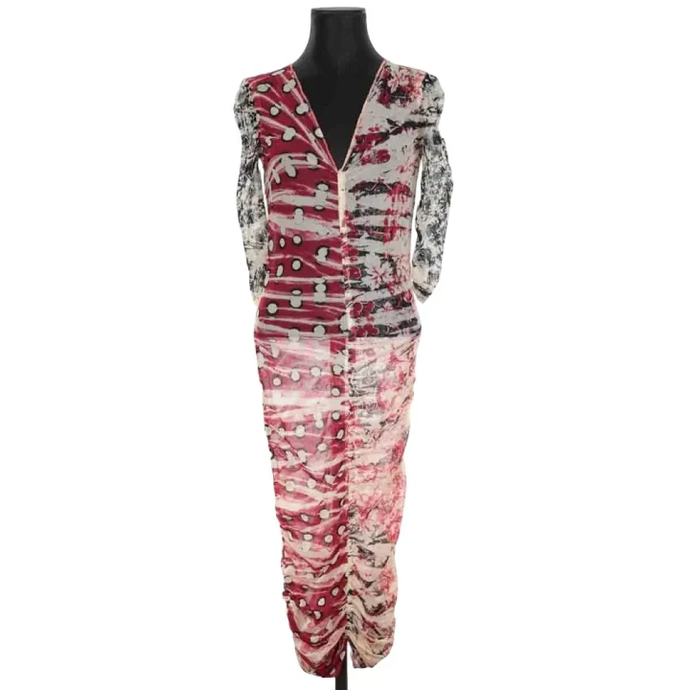 Jean Paul Gaultier Pre-owned Wool dresses Multicolor Dames