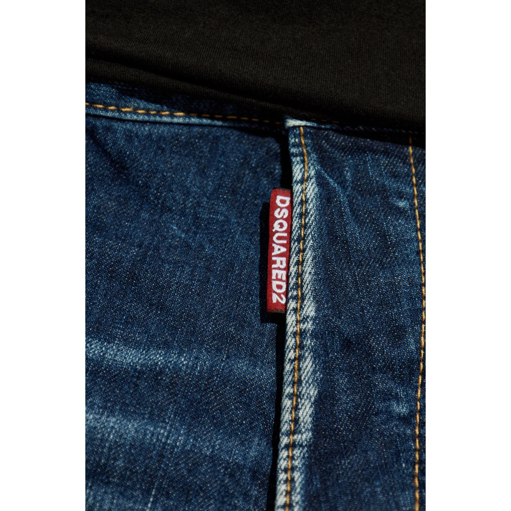 Dsquared2 Jeans Loose Blue Heren