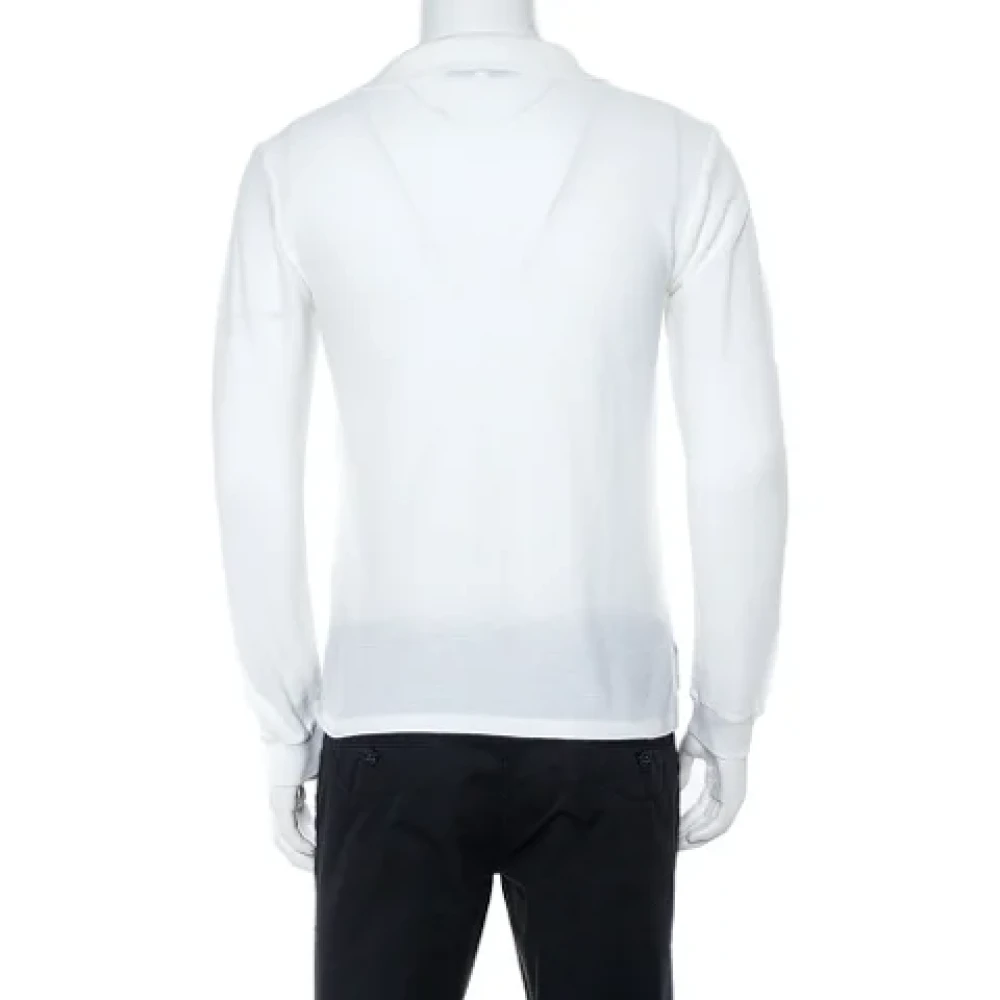 Yves Saint Laurent Vintage Pre-owned Cotton tops White Heren