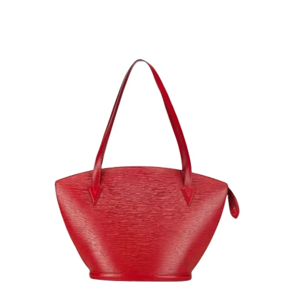 Louis Vuitton Vintage Pre-owned Leather louis-vuitton-bags Red Dames