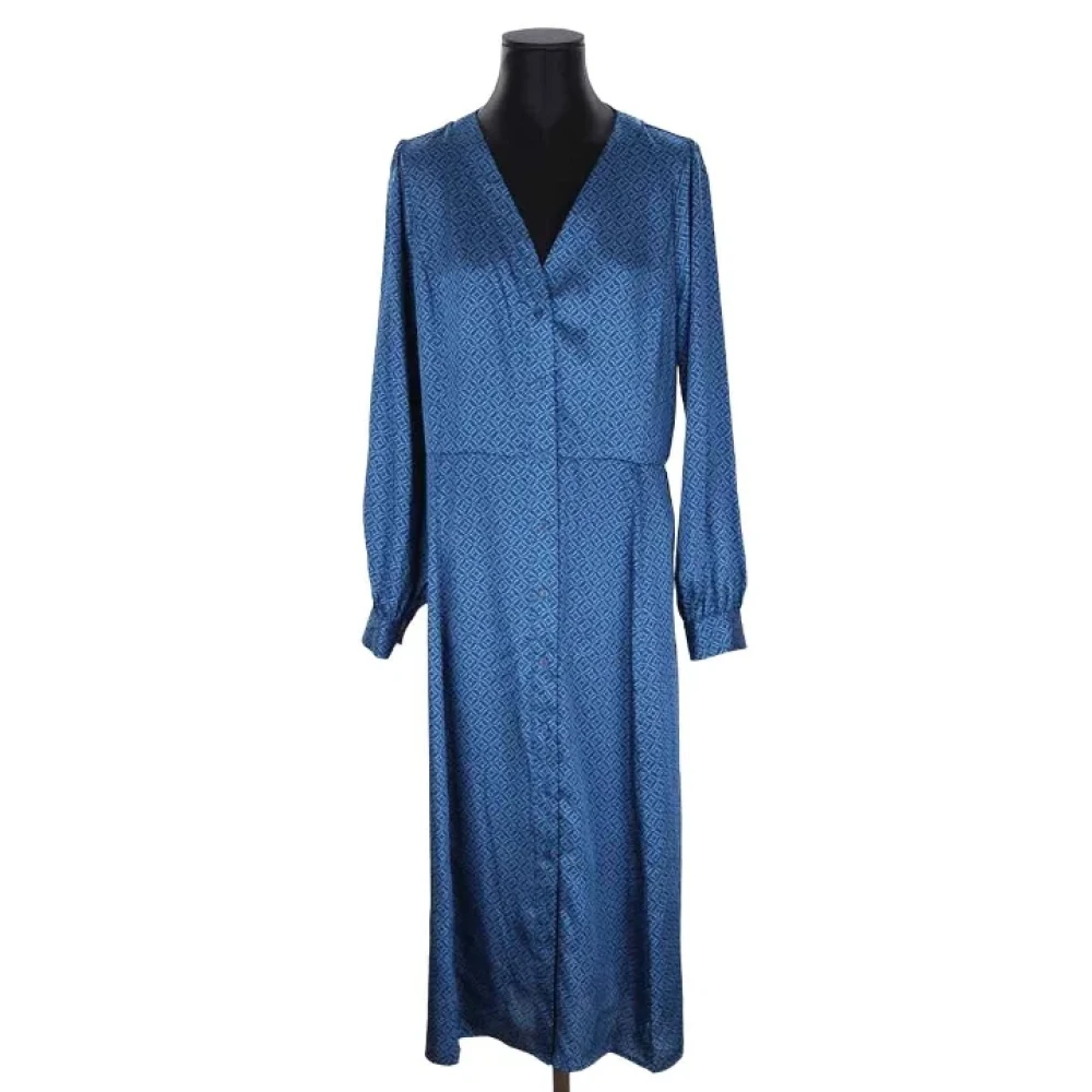 Michael Kors Pre-owned Polyester dresses Blue Dames