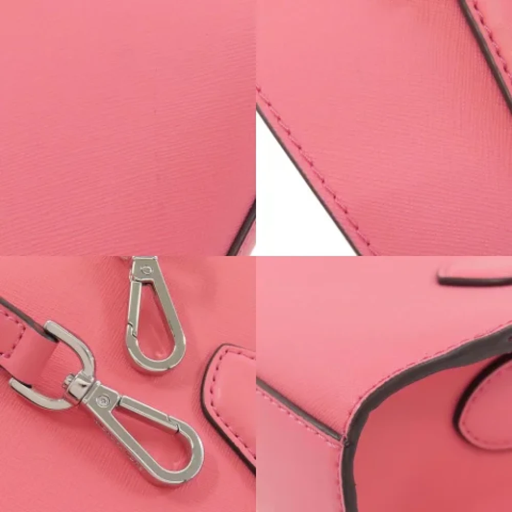 Michael Kors Pre-owned Fabric handbags Pink Dames
