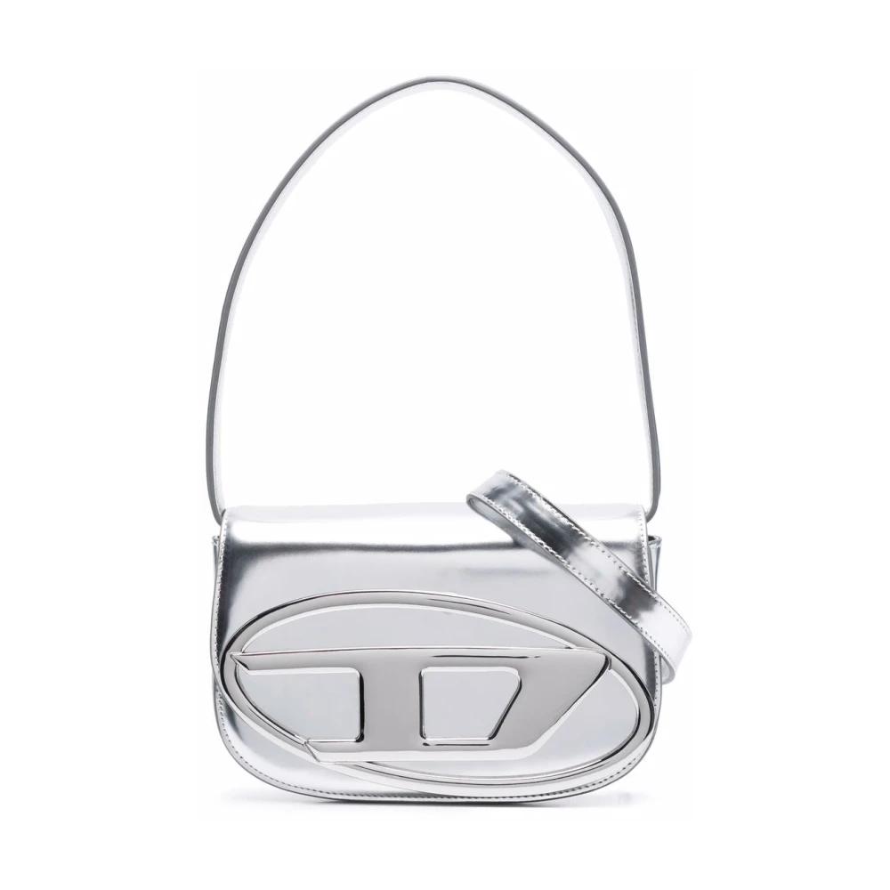 Diesel Women's Gray Handbags, One Size, 1Dr Shoulder Bag