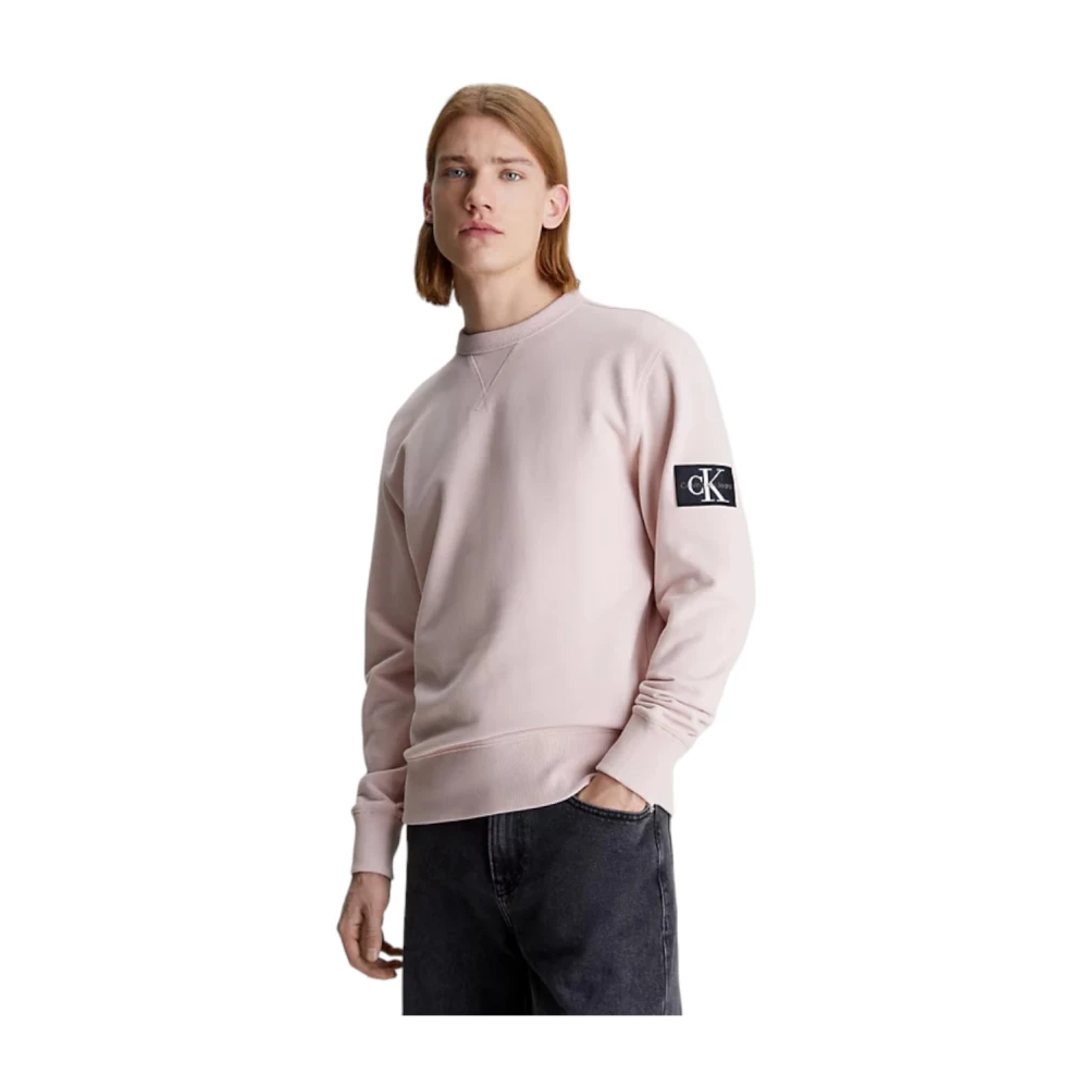 Calvin Klein Stijlvolle Sweatshirt Pink Heren