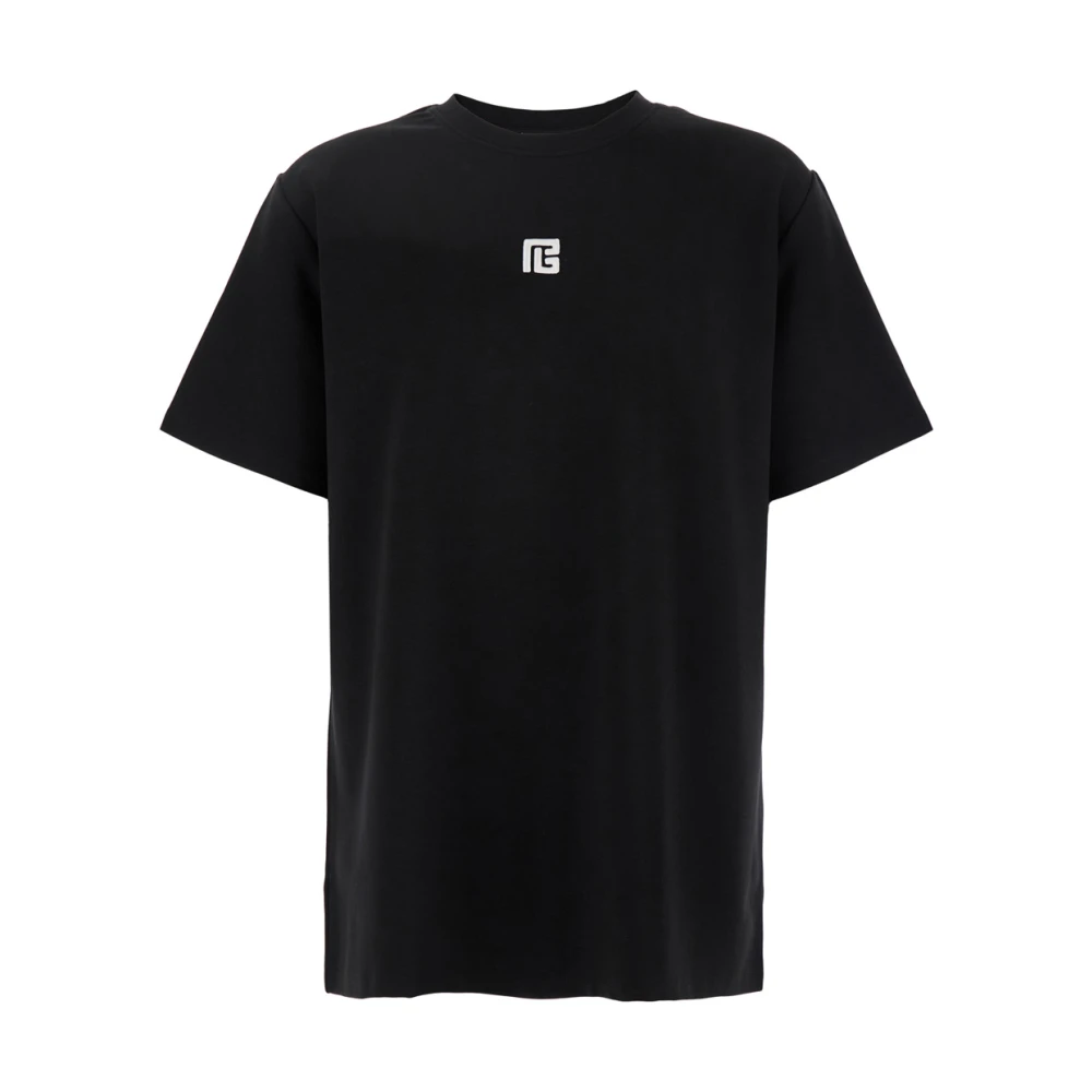 Balmain - Tops > T-Shirts - Black - Balmain - Modalova