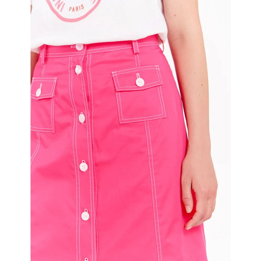 Ines De La Fressange Paris Rachel roze rok Pink Dames