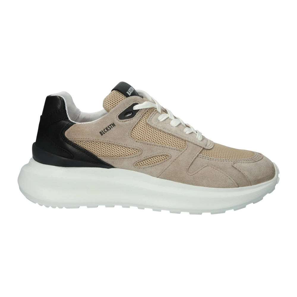 Blackstone Madison Chunky Sneaker Dames Schoenen Beige