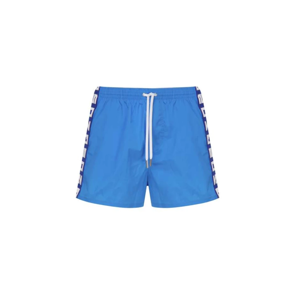 Dsquared2 Zwembroek met logo Blue Heren