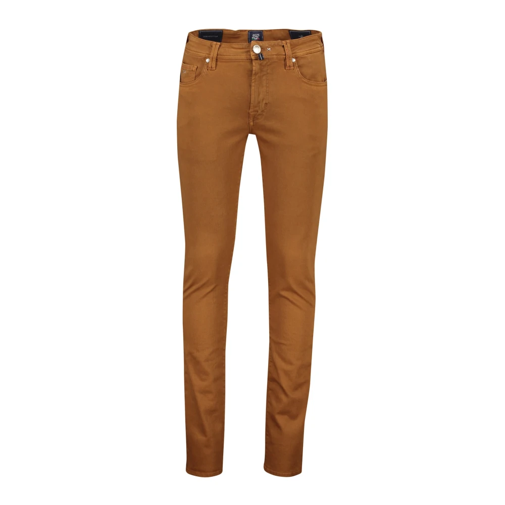 Tramarossa Klassieke Chino Broek voor Heren in Stijlvol Bruin Brown Heren