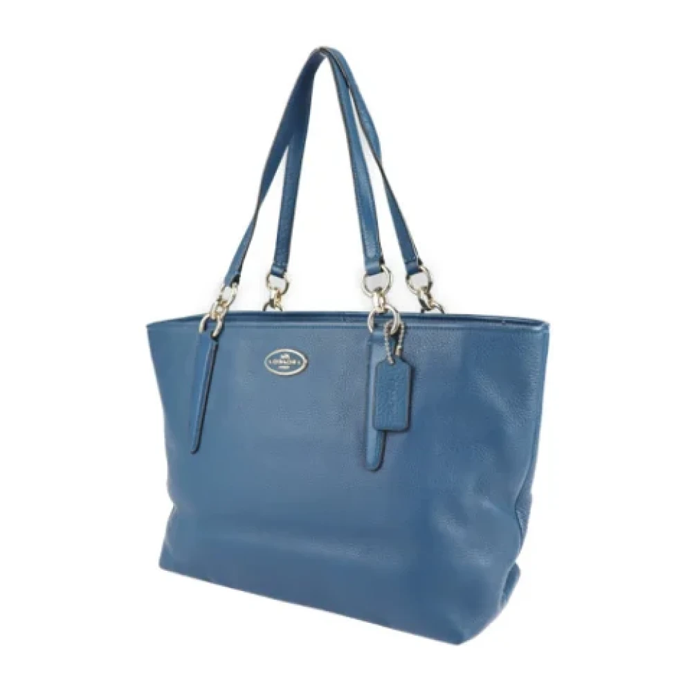 Coach Pre-owned Fabric shoulder-bags Blue Dames