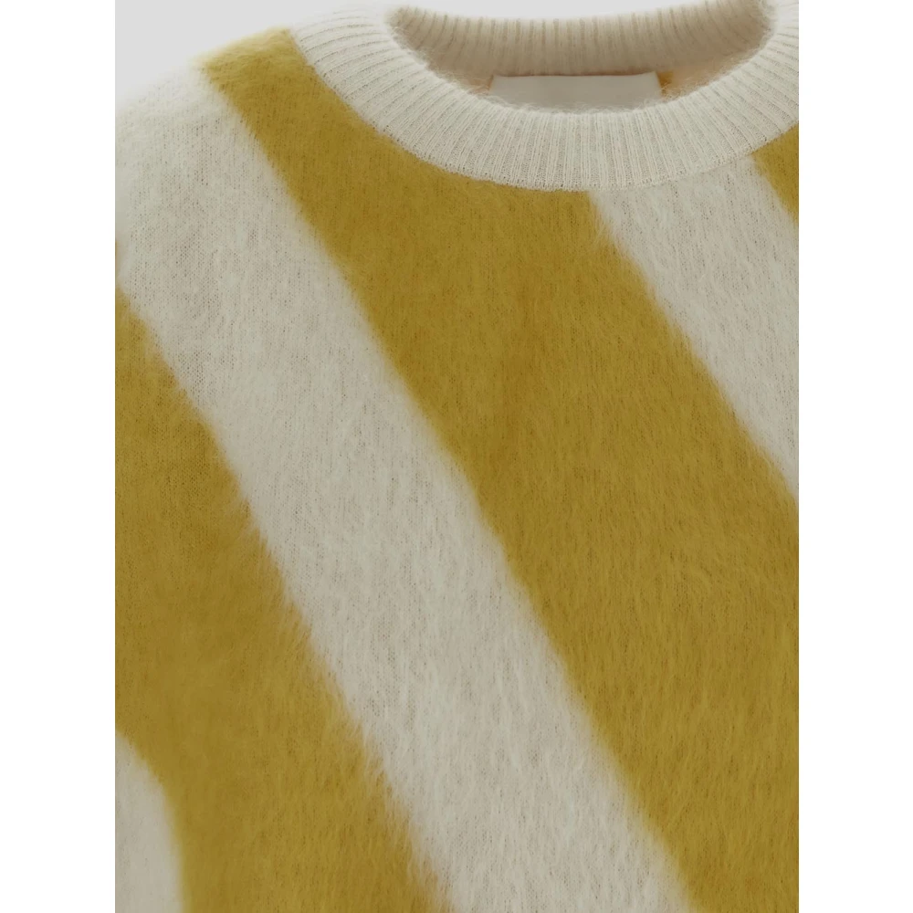 Jil Sander Zijde en Mohair Gebreide kleding Multicolor Dames