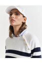 sweat-a-col-rond-raye-avec-boutons-dores